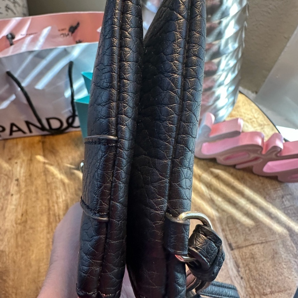 Juicy Couture Black Textured Double Clutch - Picture 5 of 15